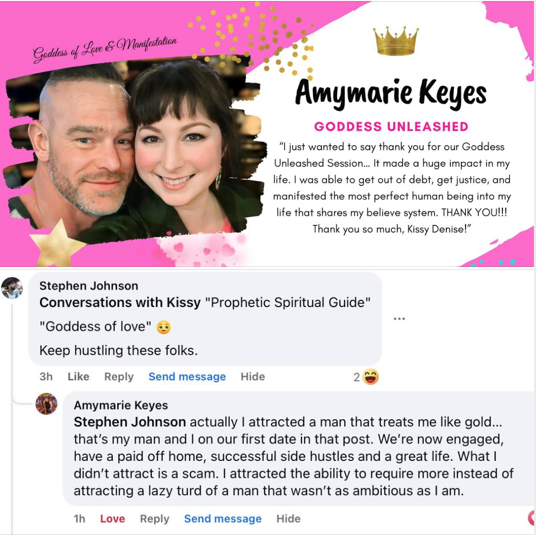 Testimonial from Amymarie Keyes