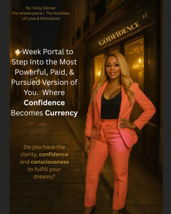 GODFIDENCE - 4-Week Portal into the Most Powerful, Paid & Pursued Version of You | Where Confidence Becomes Currency and Presence Equals Profit. - Image 2