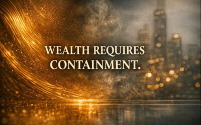 Wealth Requires Containment: How To Stabilize $100K+ Months